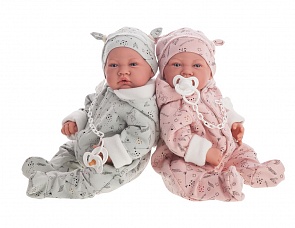 Кукла Алехандра в розовом, 40 см. (Antonio Juans Munecas, 3374P)